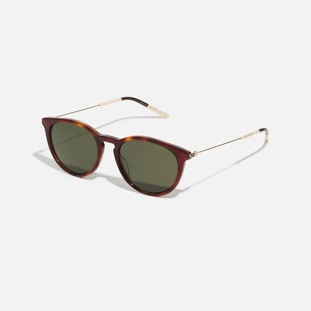 New - Authentic Gucci GG1048S 002 Round Sunglasses